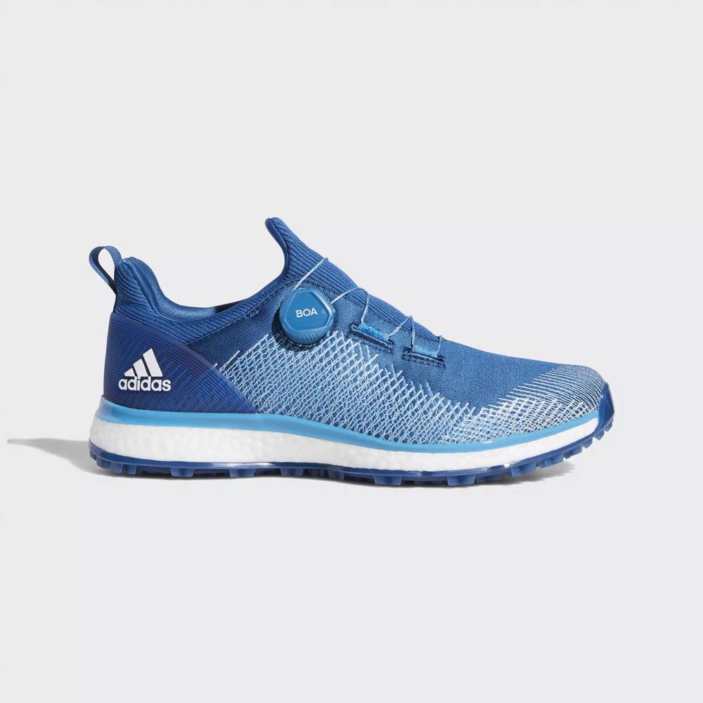 Adidas Forgefiber Boa Tenis De Golf Azules Para Hombre (MX-98524)